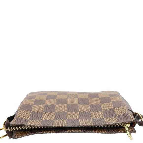 Louis Vuitton  Trousse Makeup Damier Ebene Pochette Clutch Brown - Picture 5 of 14
